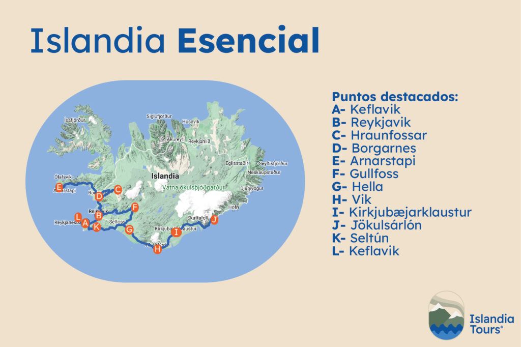 islandia esencial mapa final